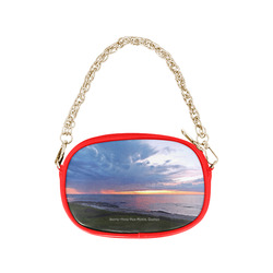 Sunset RainStorm Chain Purse (Model 1626)