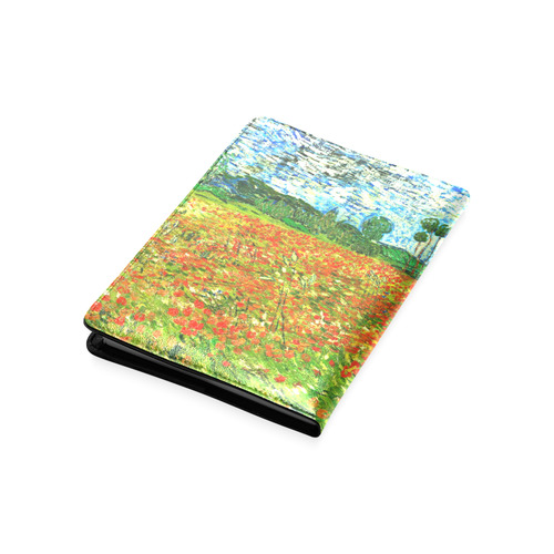 Vincent Van Gogh Field With Red Poppies Custom NoteBook A5