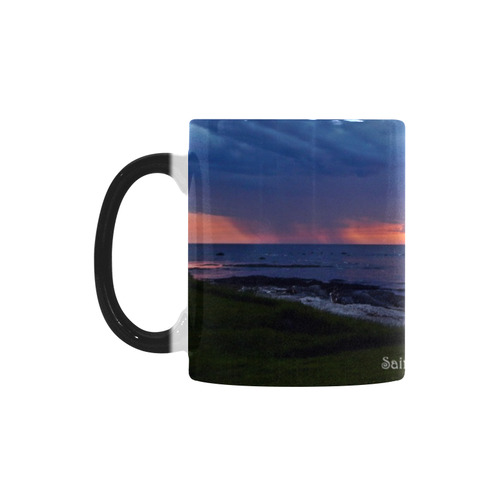 Sunset RainStorm Custom Morphing Mug