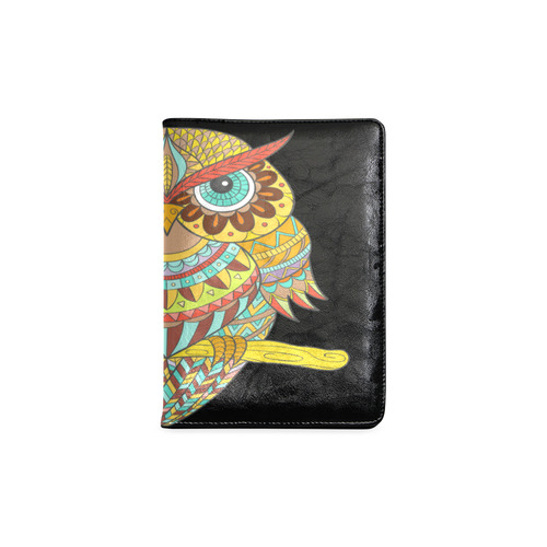 Cute Ethnic Owl Nature Art Custom NoteBook A5