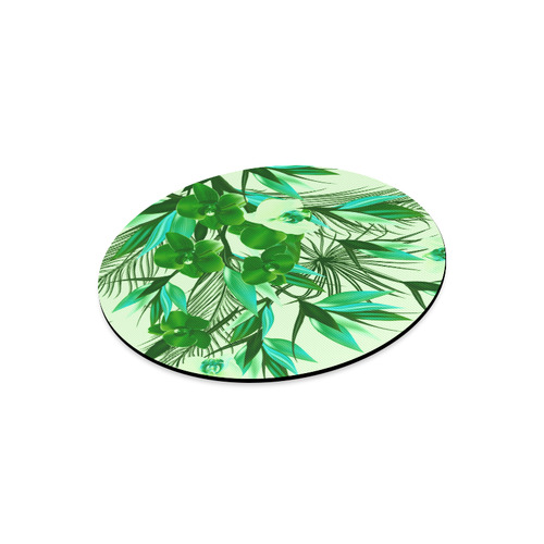 Wild and green Exotic mouse pad Collection 2016 Round Mousepad