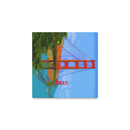 Golden_Gate_Bridge_20160910 Canvas Print 8"x8"