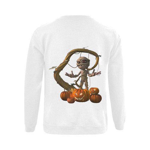 Funny, cute mummy Gildan Crewneck Sweatshirt(NEW) (Model H01)