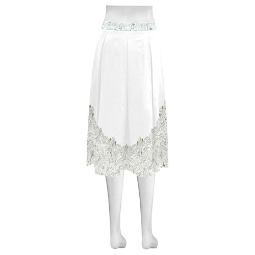 1228 Mnemosyne Women's Crepe Skirt (Model D16)