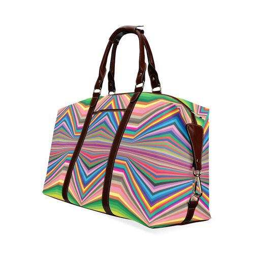 Colorful optic Classic Travel Bag (Model 1643) Remake