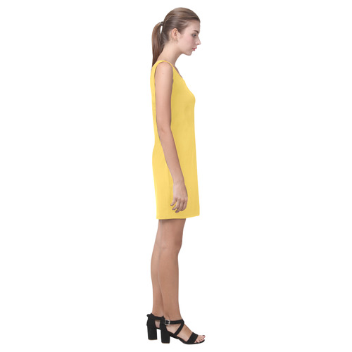 Primrose Yellow Medea Vest Dress (Model D06)