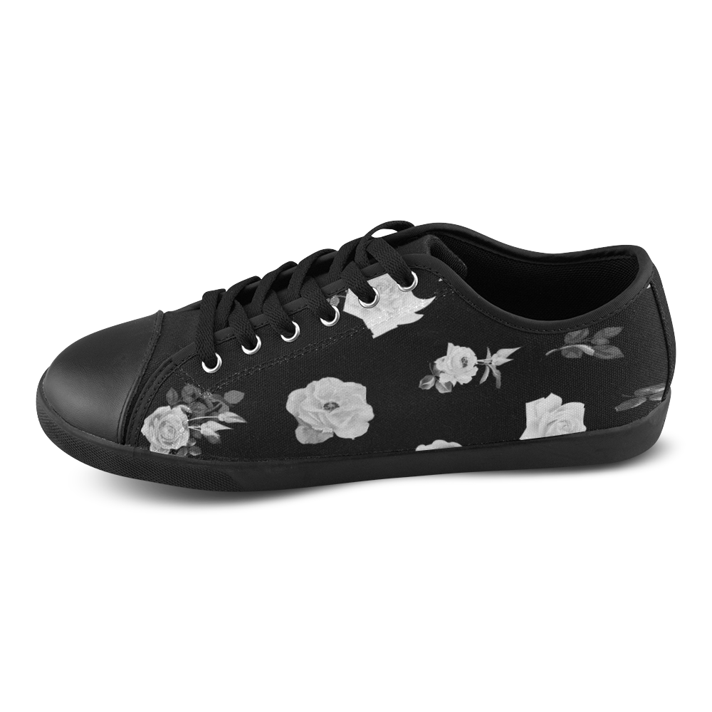Black and grey Luxury artistic boots vintage edition 2016 Canvas Shoes for Women/Large Size (Model 016)