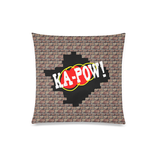 KA-POW! Custom Zippered Pillow Case 20"x20"(One Side)