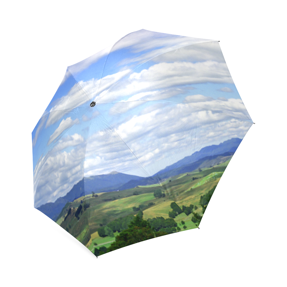 Summer Clouds NZ Foldable Umbrella (Model U01)