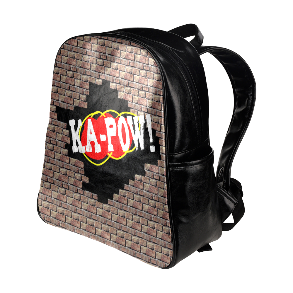 KA-POW! Multi-Pockets Backpack (Model 1636)