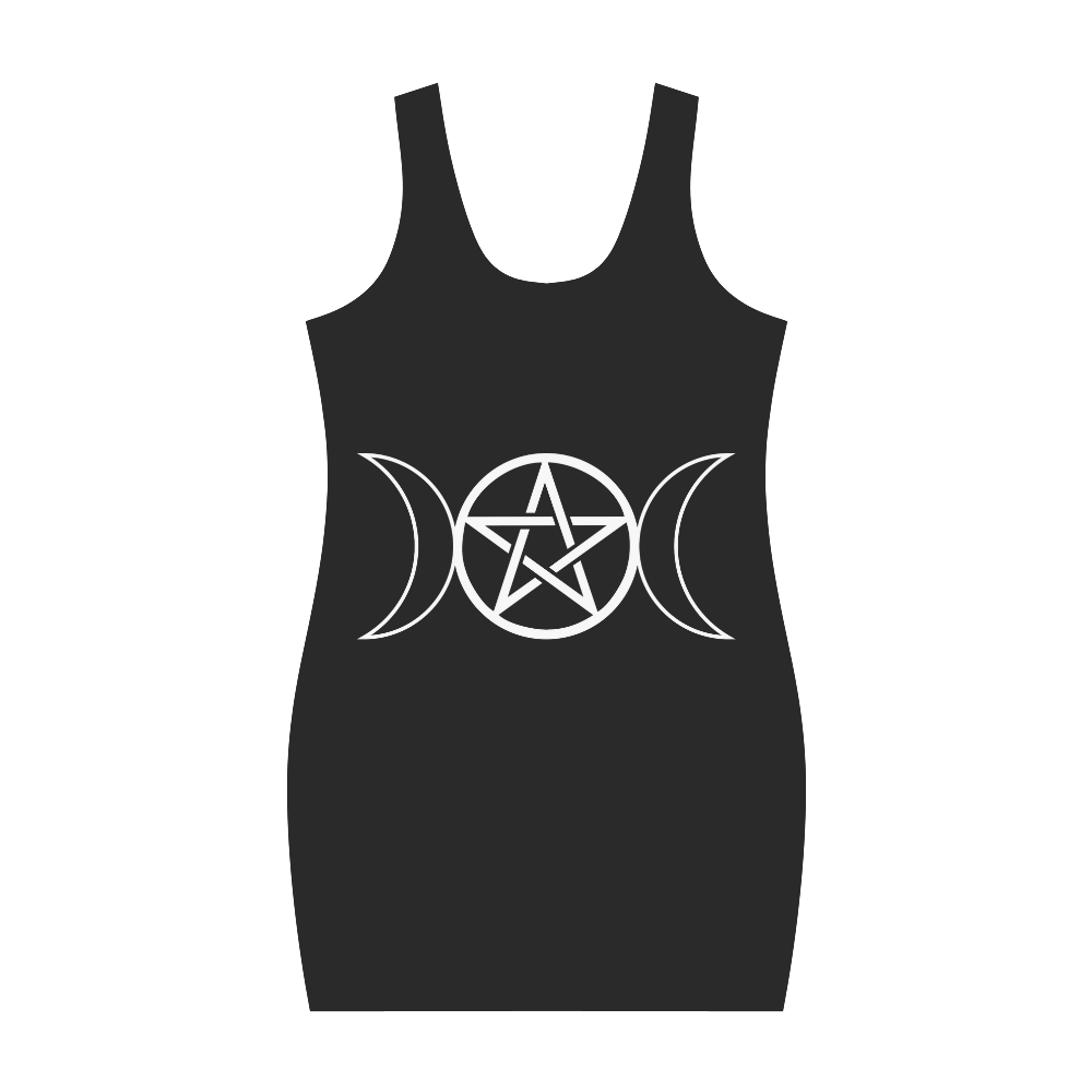 Triple Moon Pentagram Medea Vest Dress (Model D06)