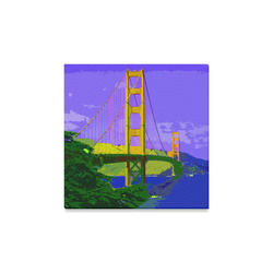 Golden_Gate_Bridge_20160909 Canvas Print 12"x12"