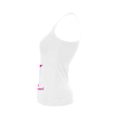 Rave Squirrel Women's Shoulder-Free Tank Top (Model T35)