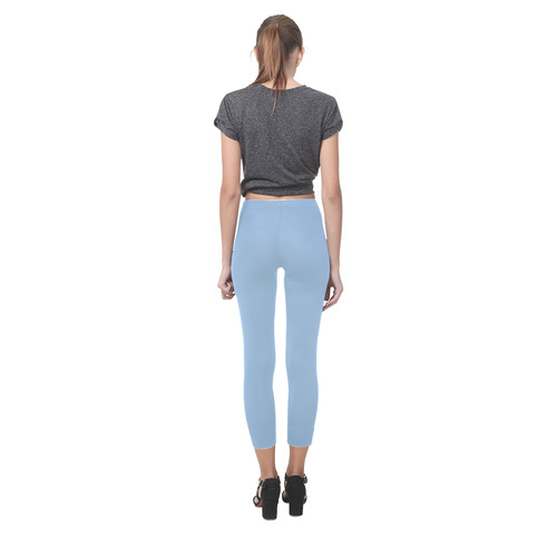 Airy Blue Capri Legging (Model L02)