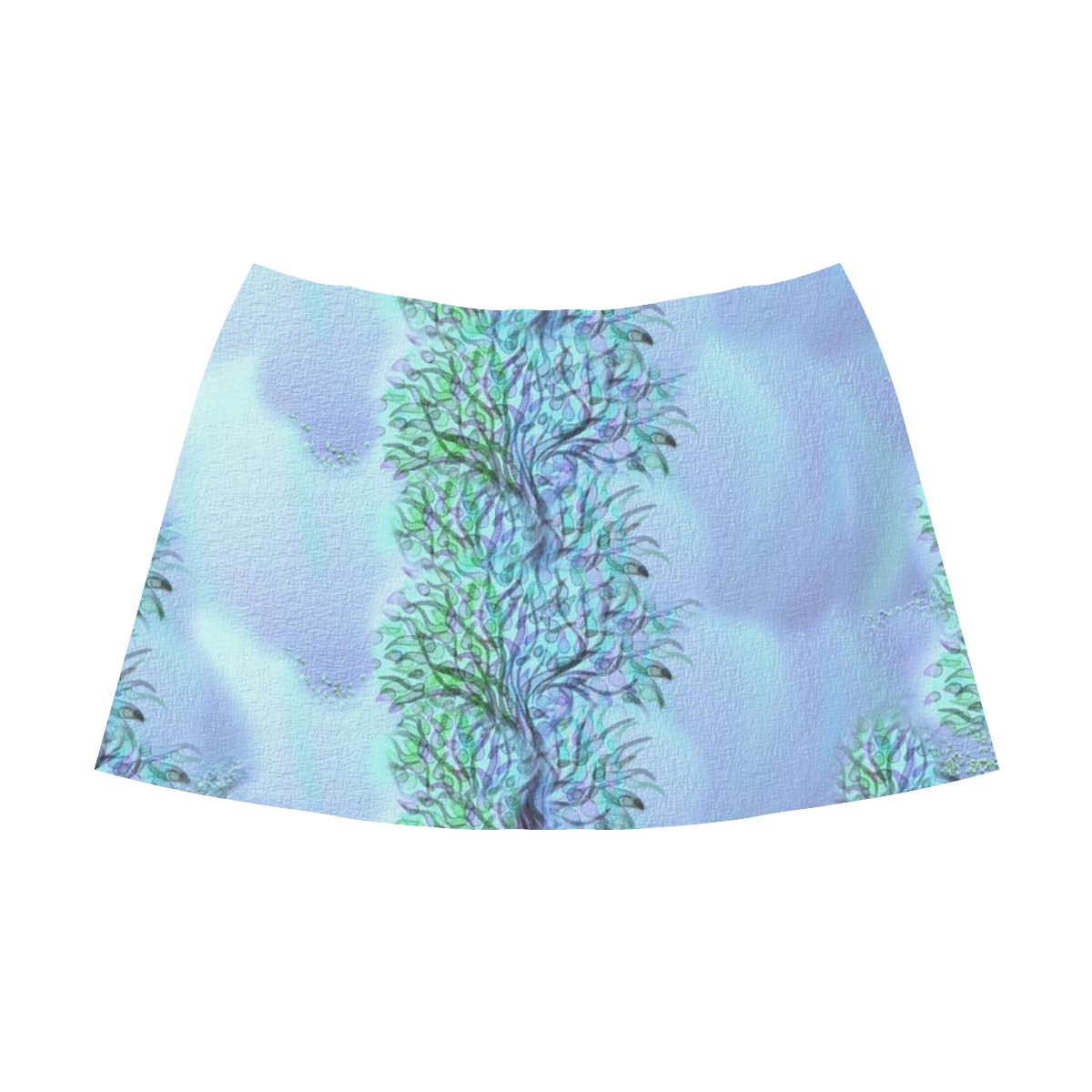 325 Mnemosyne Women's Crepe Skirt (Model D16)