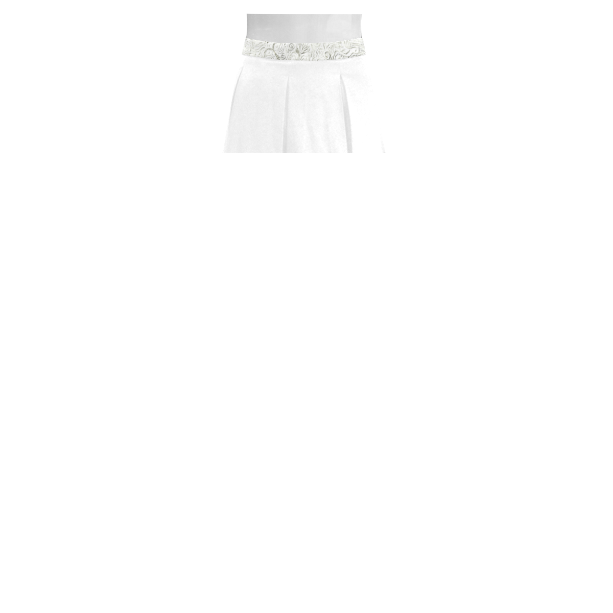 1229 Mnemosyne Women's Crepe Skirt (Model D16)