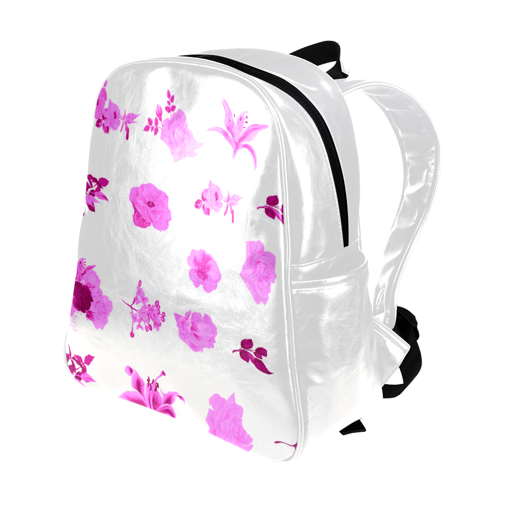 Luxury designers bag in vintage pink and white 2016 edition : New arrival in Shop! Multi-Pockets Backpack (Model 1636)