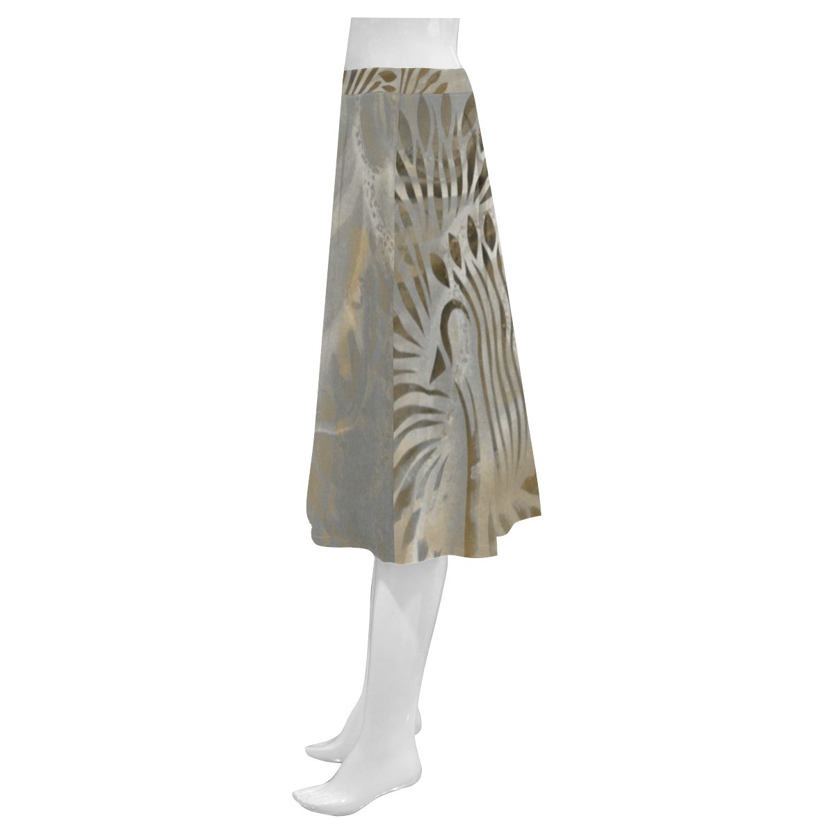 466 Mnemosyne Women's Crepe Skirt (Model D16)