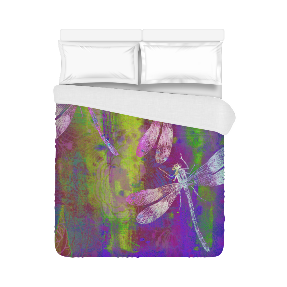 A Dragonflies QY Duvet Cover 86"x70" ( All-over-print)