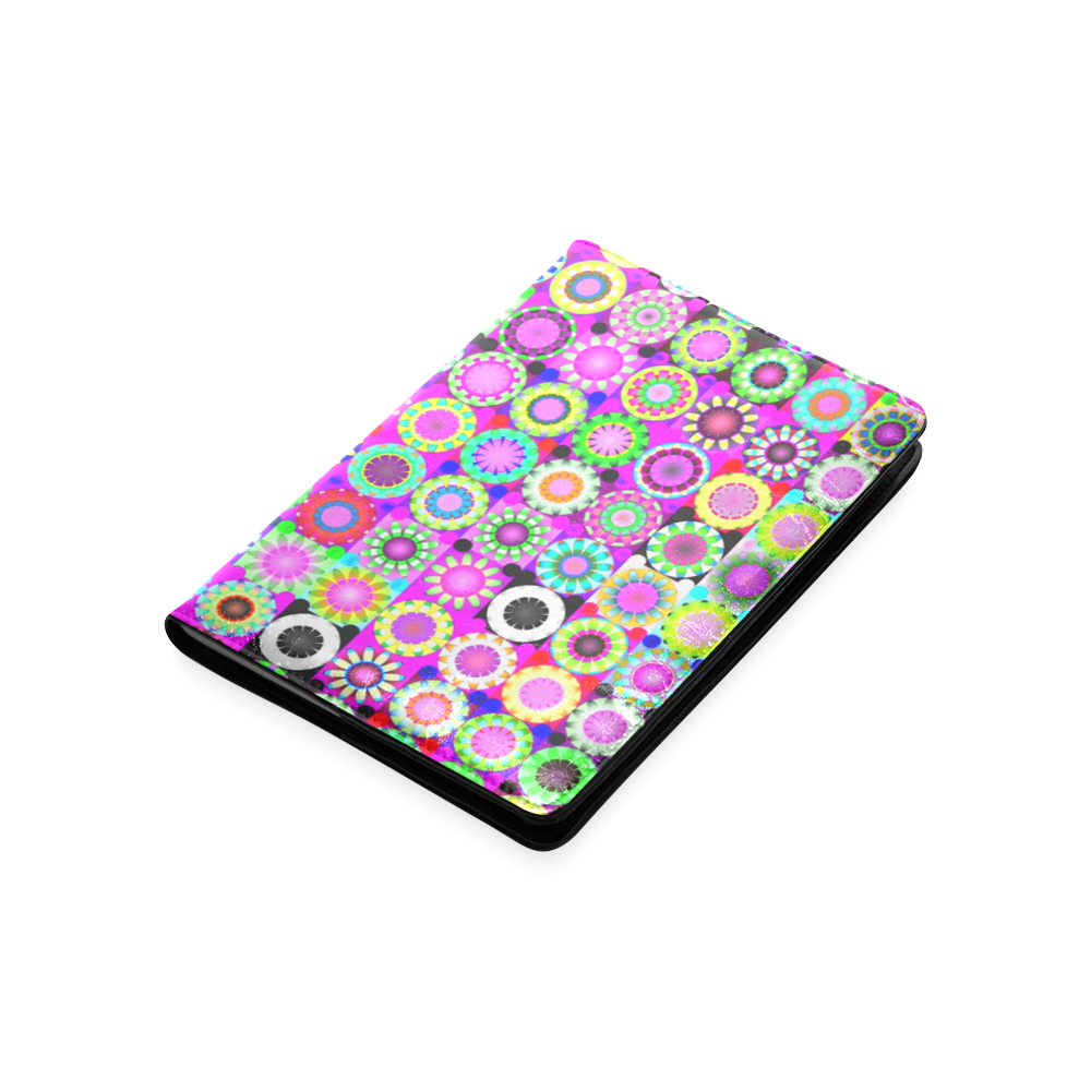 Crazy Daisy Quilt Pattern Custom NoteBook A5