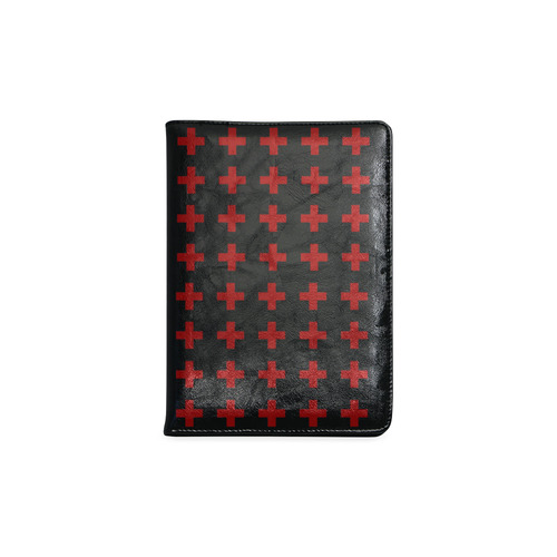 Crosses Punk Rock Style Red crosses Artist's-Musician's Custom NoteBook A5