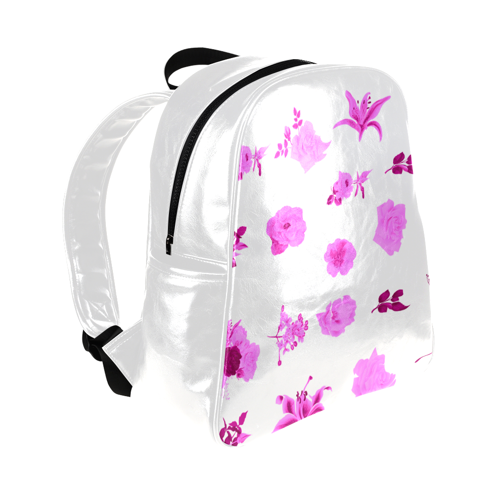 Luxury designers bag in vintage pink and white 2016 edition : New arrival in Shop! Multi-Pockets Backpack (Model 1636)