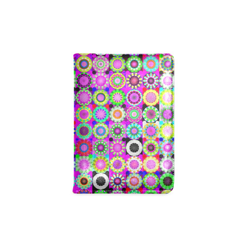 Crazy Daisy Quilt Pattern Custom NoteBook A5