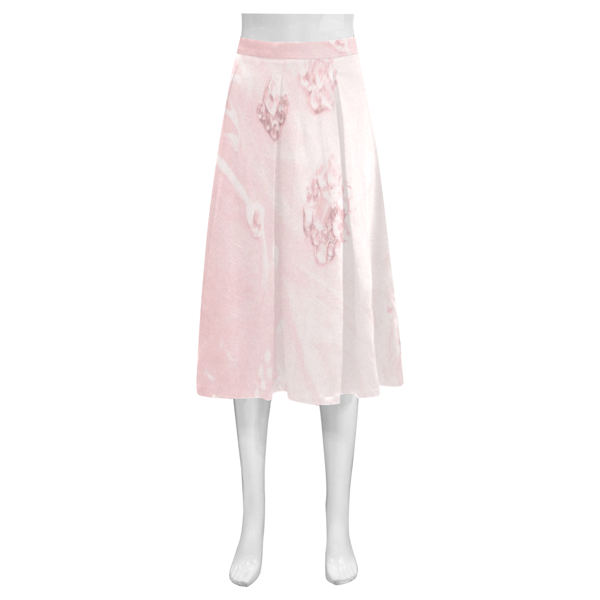 451 Mnemosyne Women's Crepe Skirt (Model D16)