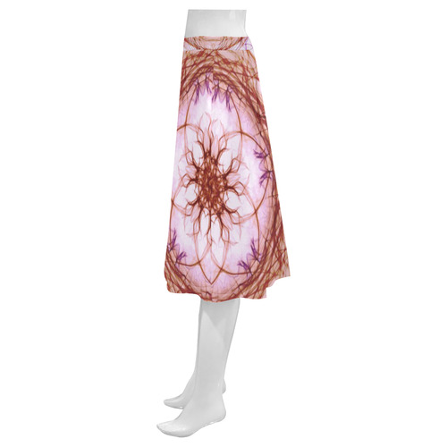 435 Mnemosyne Women's Crepe Skirt (Model D16)