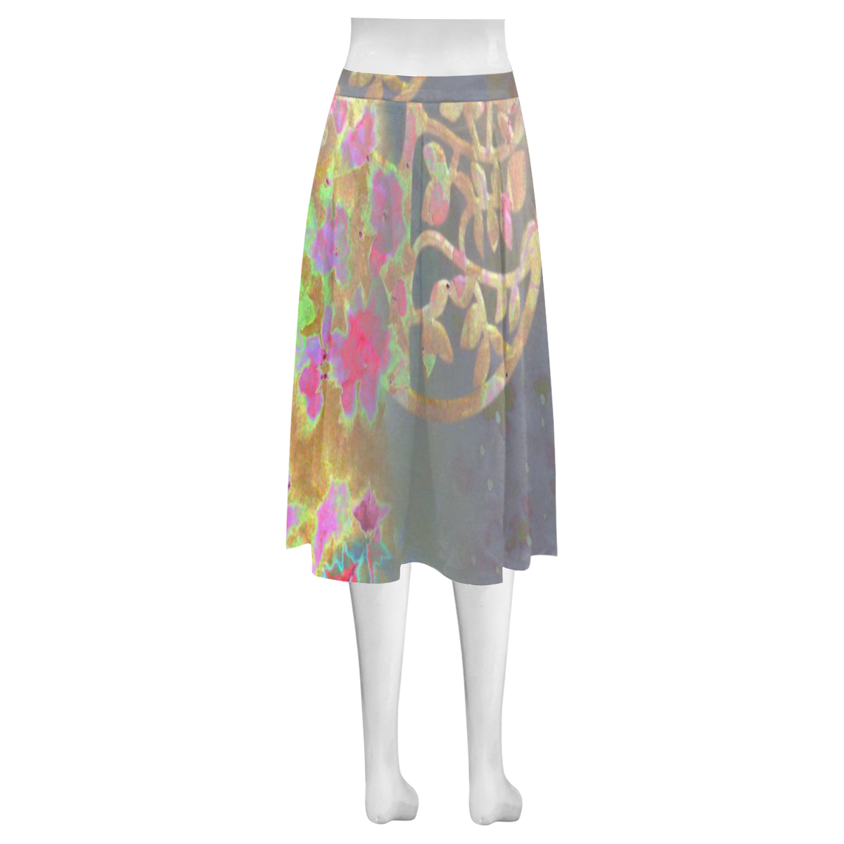 304 (2) Mnemosyne Women's Crepe Skirt (Model D16)