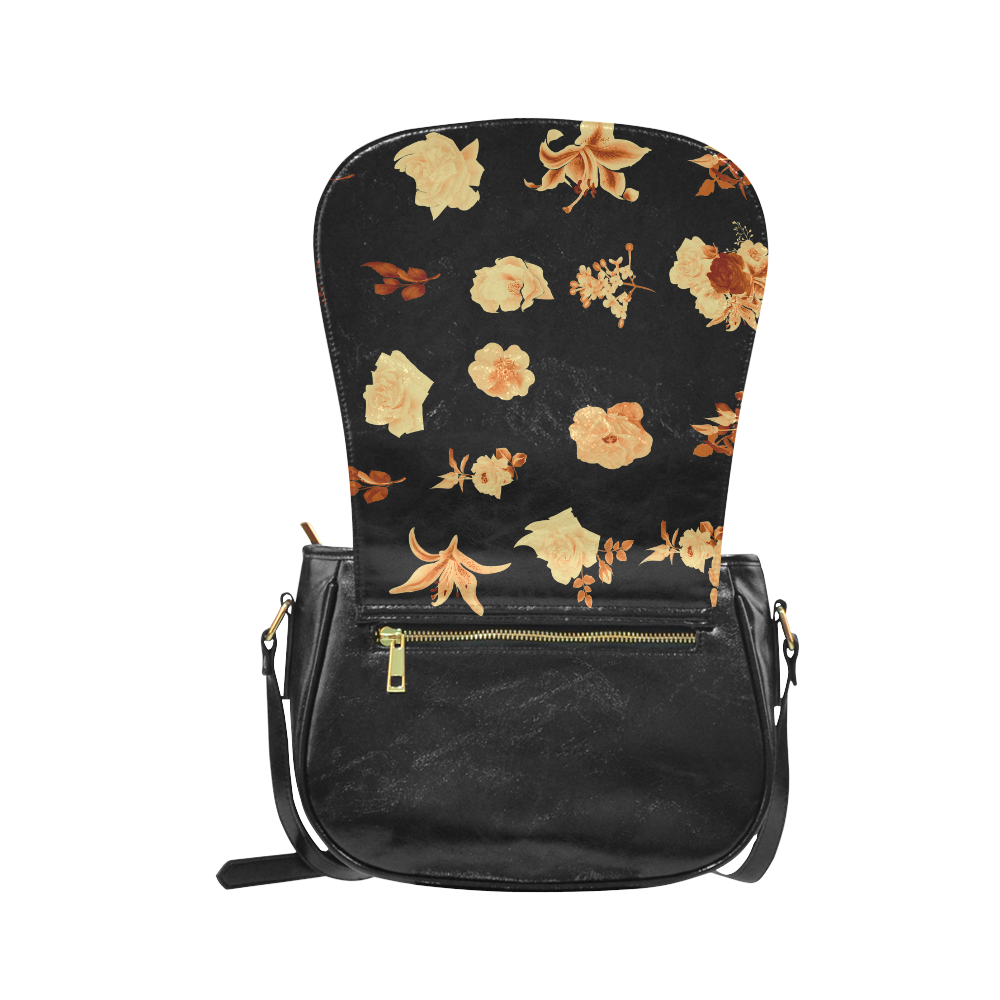 Yellow and Black : New artistic Bags edition in Shop! 2016 Collection Classic Saddle Bag/Small (Model 1648)