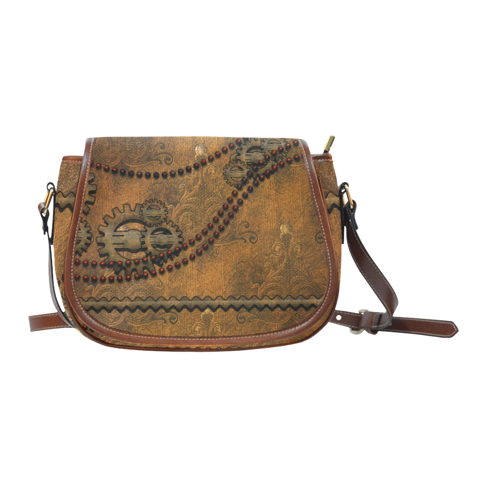 Noble steampunk Saddle Bag/Small (Model 1649) Full Customization