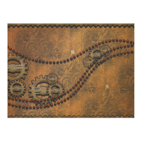 Noble steampunk Cotton Linen Tablecloth 52"x 70"