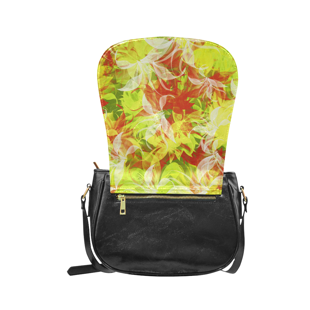 Beautiful Lilly Classic Saddle Bag/Small (Model 1648)
