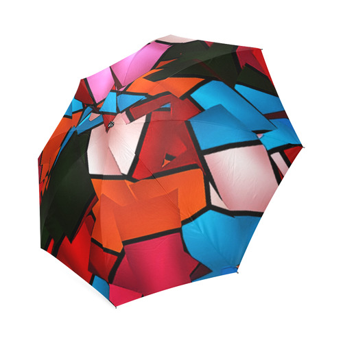 Lightning Pattern by Artdream Foldable Umbrella (Model U01)