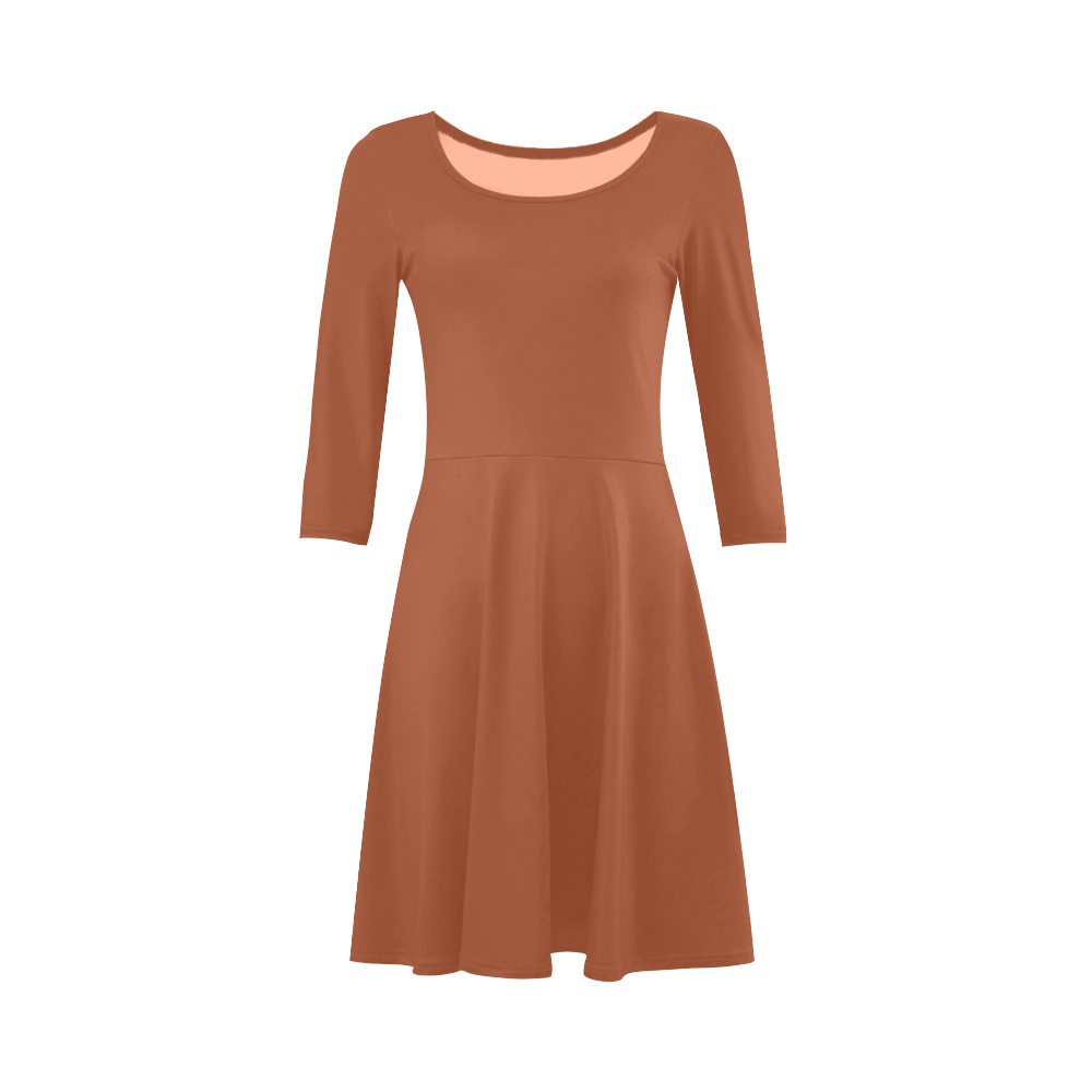 Potter's Clay 3/4 Sleeve Sundress (D23)