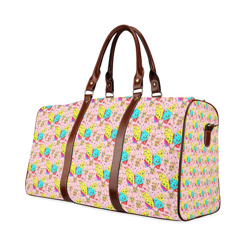 Butterfly Pop by Popart Lover Waterproof Travel Bag/Small (Model 1639)