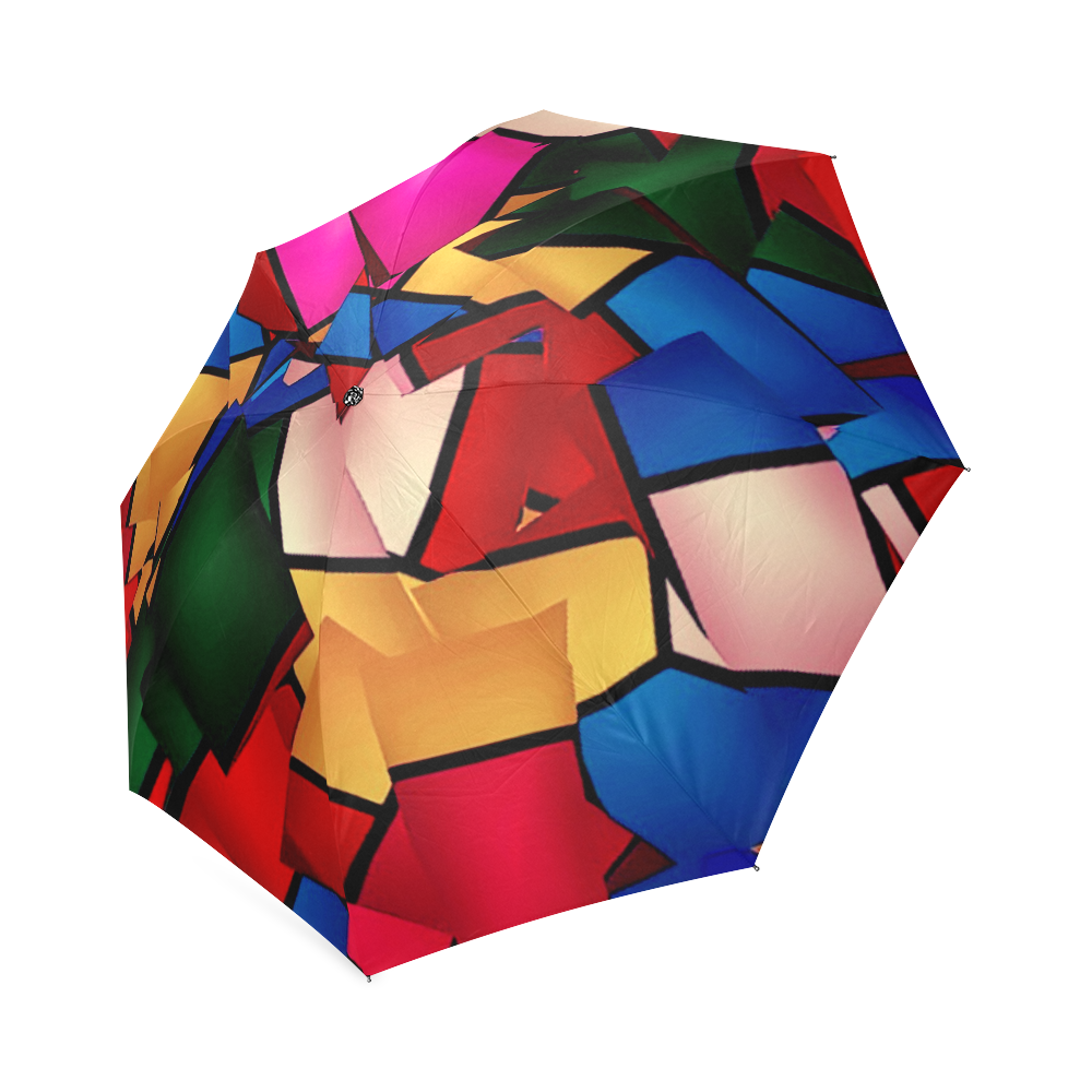 Lightning Pattern by Artdream Foldable Umbrella (Model U01)