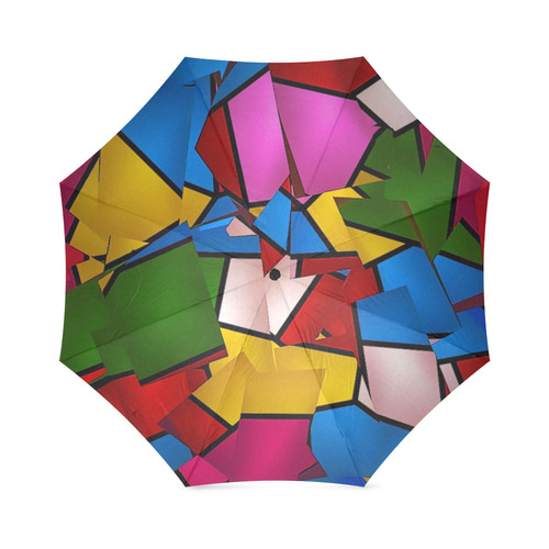 Lightning Pattern by Artdream Foldable Umbrella (Model U01)