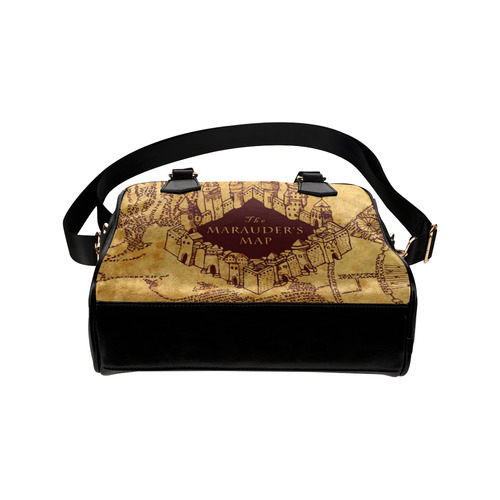 Harry Potter Marauder Map Shoulder Handbag (Model 1634)