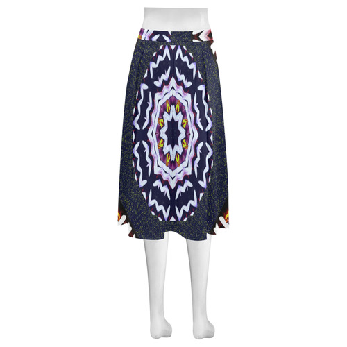 Japan In Style Mnemosyne Women's Crepe Skirt (Model D16)