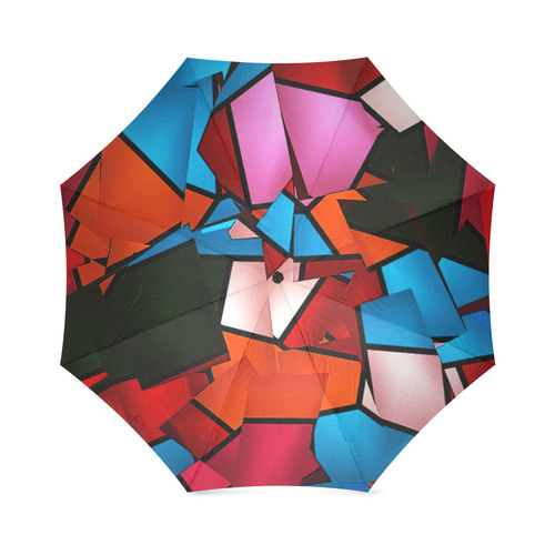 Lightning Pattern by Artdream Foldable Umbrella (Model U01)