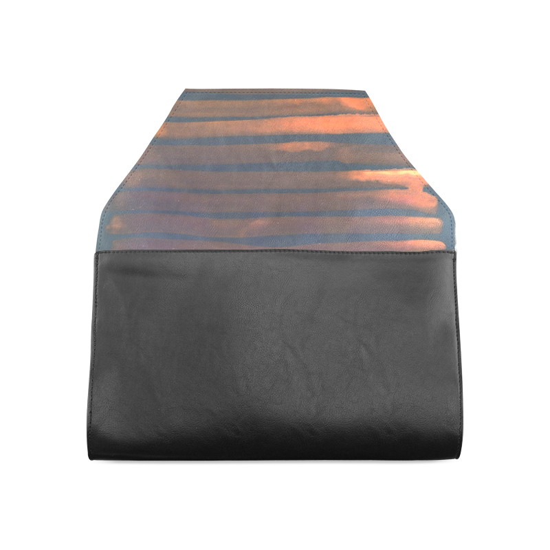 Summer is Far Away But we Can Still Have Copper Dr Clutch Bag (Model 1630)