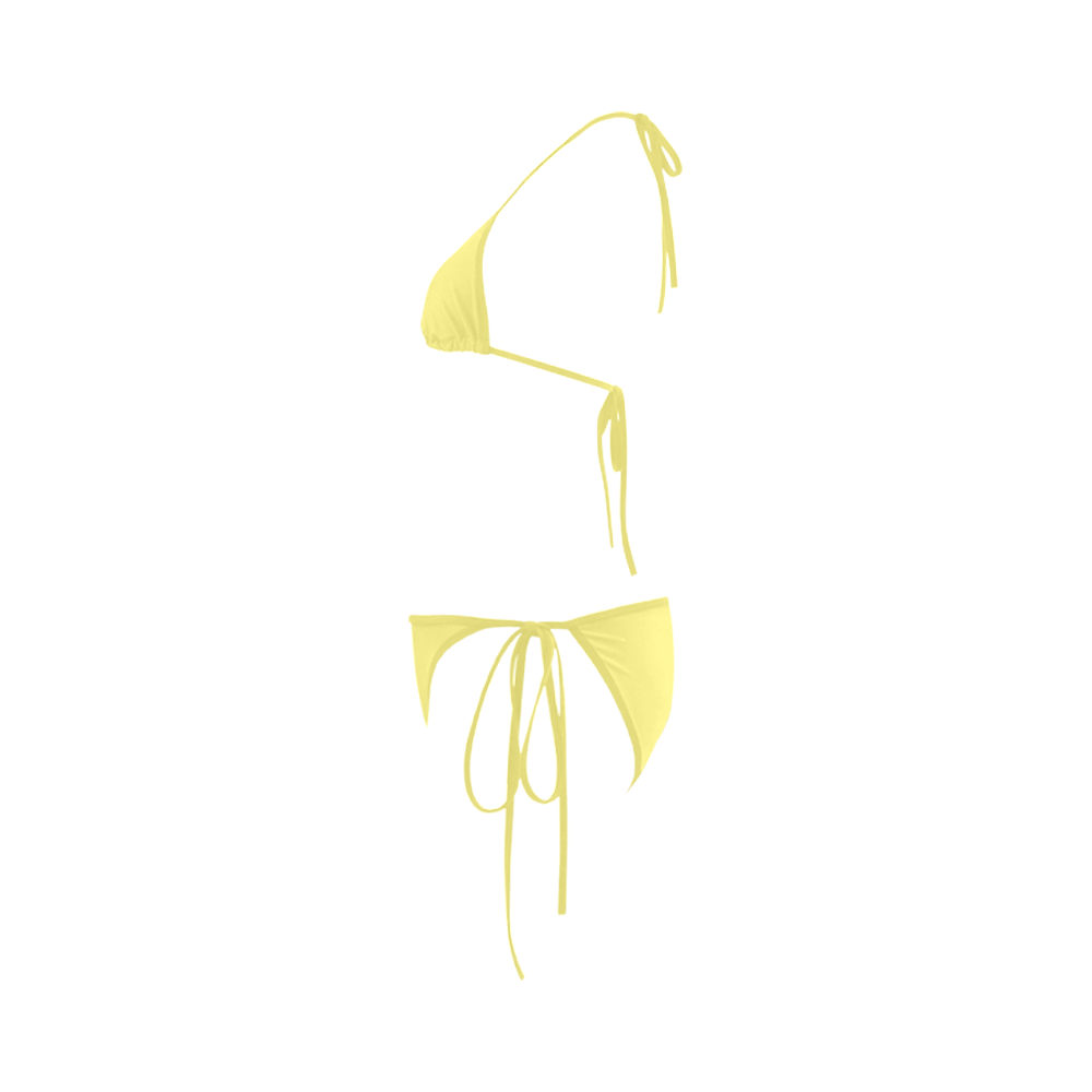 New Arrival! In shop - Artistic bikini in Sunny yellow color. 2016 designers edition. You will find  Custom Bikini Swimsuit