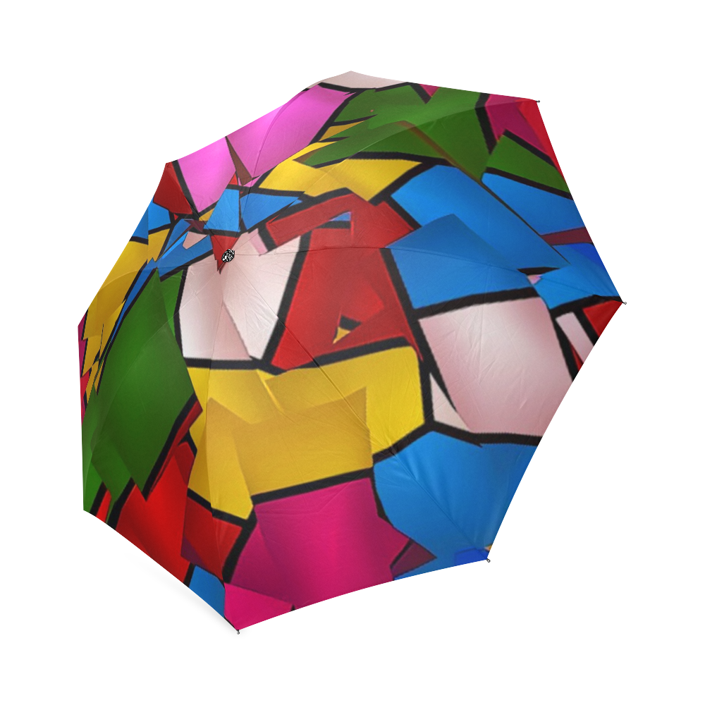 Lightning Pattern by Artdream Foldable Umbrella (Model U01)