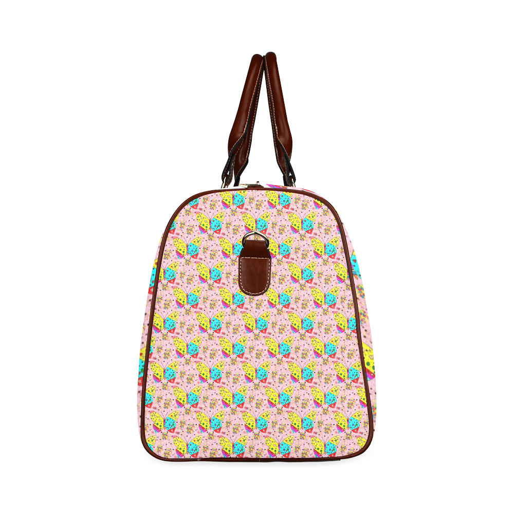 Butterfly Pop by Popart Lover Waterproof Travel Bag/Small (Model 1639)