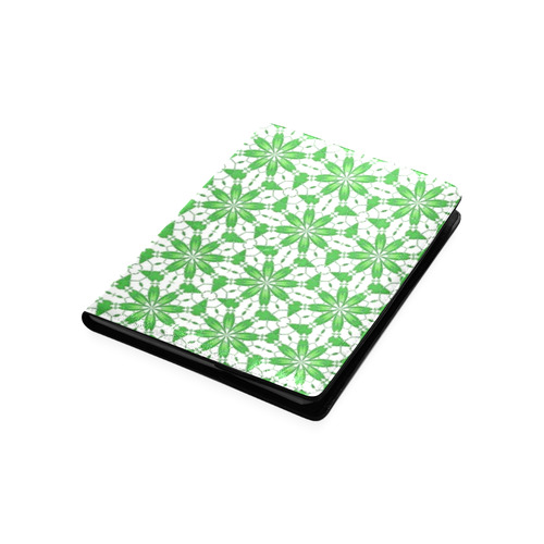 Green and White Floral Custom NoteBook B5
