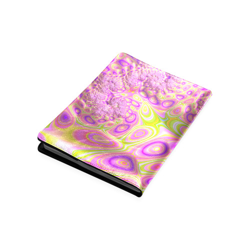 Pink Pink Green Cute Funny Fractal Art Custom NoteBook B5