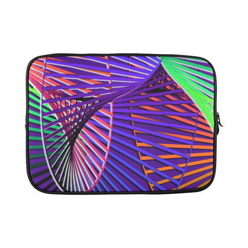 Colorful Rainbow Helix Custom Sleeve for Laptop 15.6"