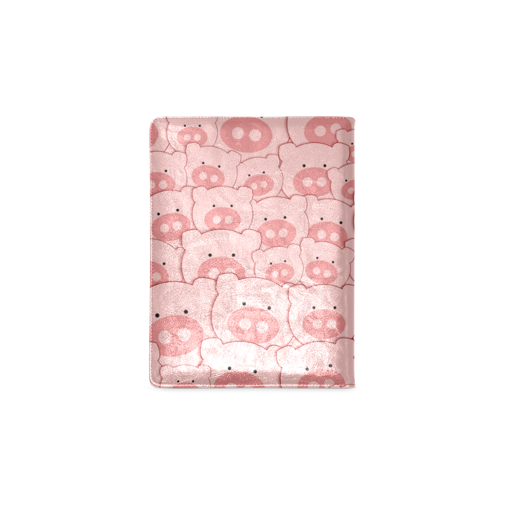 Pink Piggy Pigs Custom NoteBook B5